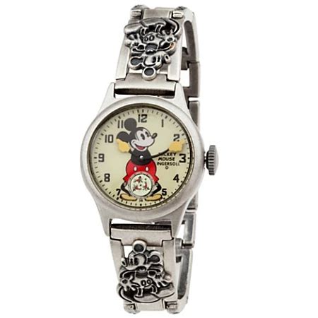 mickey mouse wrist watch replica for adults by ingersoll|ingersoll mickey mouse.